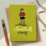 Football Birthday Boy Card
