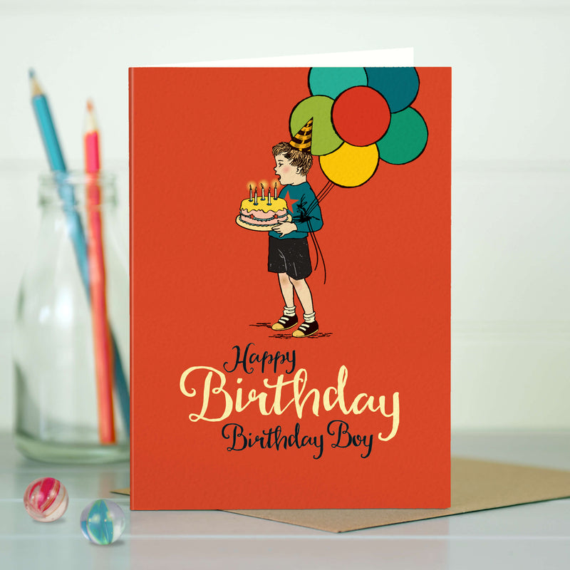 Happy Birthday, Birthday Boy Card