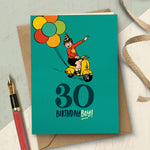 30th Milestone Birthday Boy Card