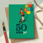 50th Milestone Birthday Boy Card