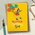 Hooray for the Birthday girl card