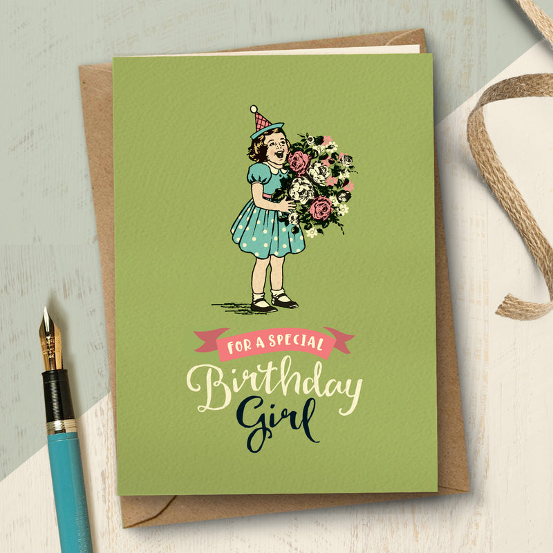 For a special Birthday girl card